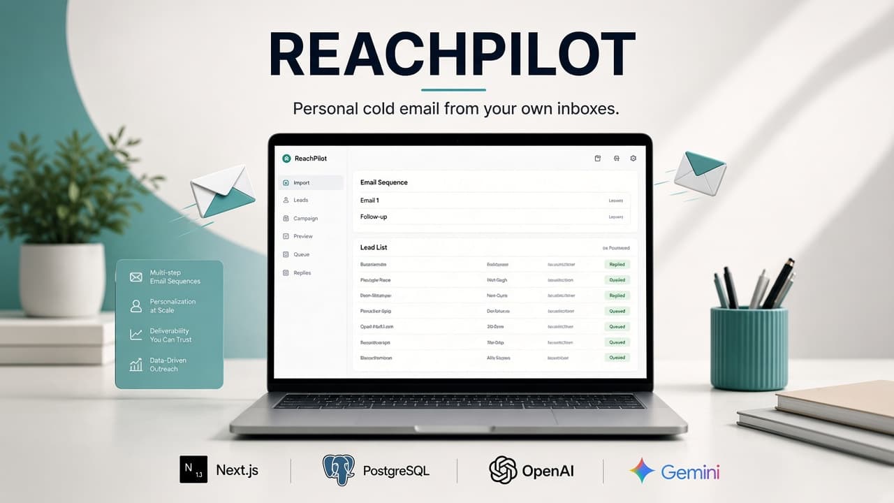 ReachPilot product screenshot